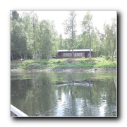 Hütte Hüttenvermietung Norwegen am See mit Boot