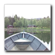 Hütte Hüttenvermietung Norwegen am See mit Boot